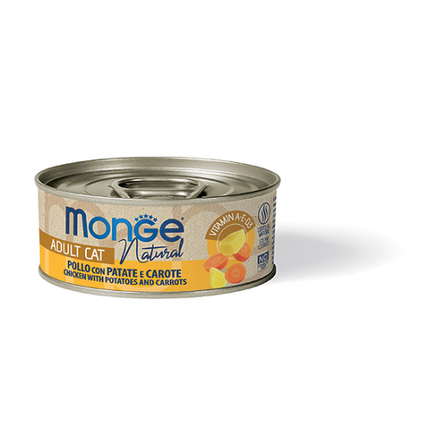 MONGE CAT DELICATE Can Chicken with carrot and potatoes