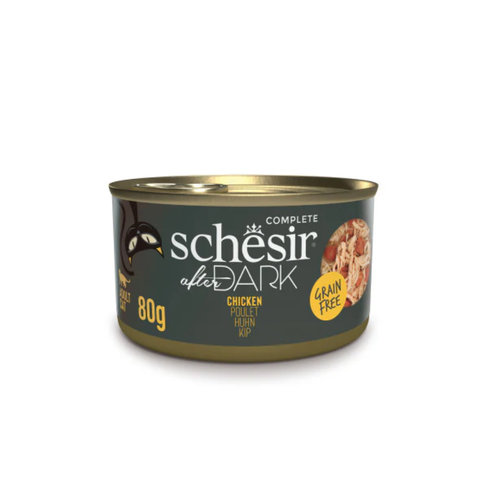 SCHESIR AFTER DARK WHOLEFOOD Cat Can CHICKEN 80gr