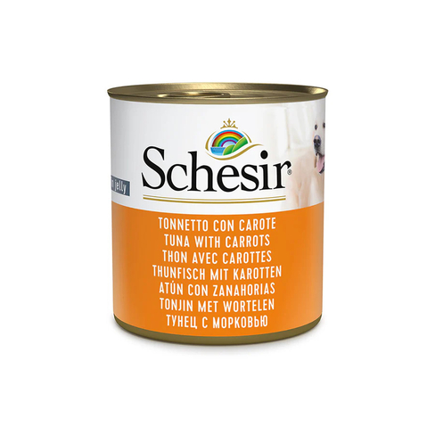 SCHESIR Dog Tuna With Carrots in jelly