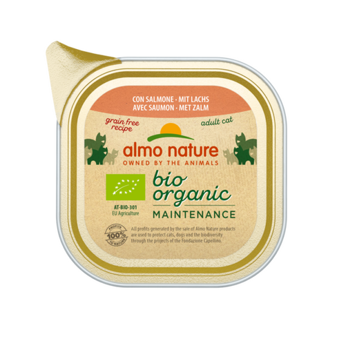 ALMO NATURE CAT BIO ORGANIC ALU Salmon 85g