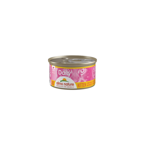 ALMO NATURE Cat DAILY Can Mousse  KITTEN Chicken 85g
