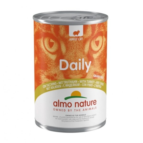 ALMO NATURE Cat DAILY Can Turkey 400g