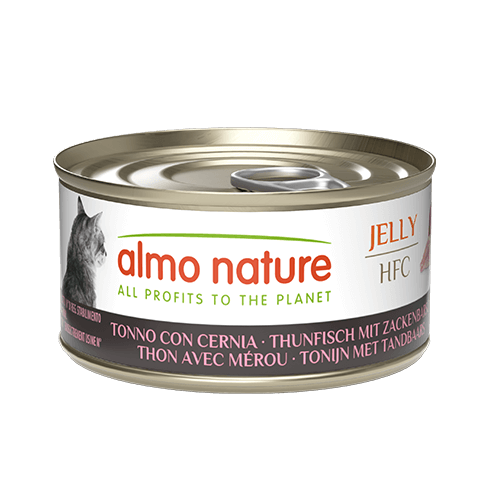 ALMO NATURE Cat HFC Can Jelly Tuna/Grouper 70g