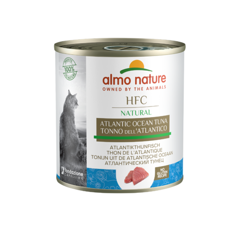 ALMO NATURE Cat HFC Can Natural Atlantic Tuna 280g