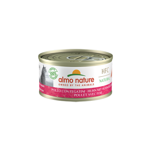 ALMO NATURE Cat HFC Can Natural Chicken and Liver 70g