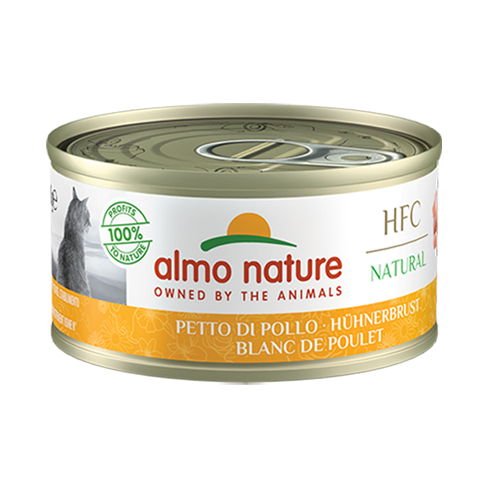 ALMO NATURE Cat HFC Can Natural Chicken Breast 150g