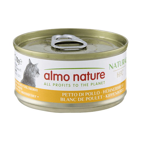 ALMO NATURE Cat HFC Can Natural Chicken Breast 70g
