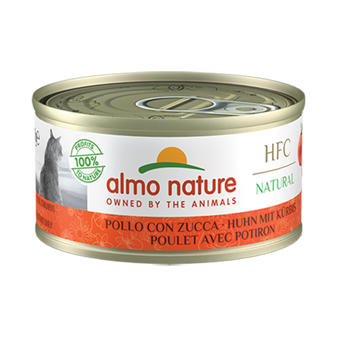 ALMO NATURE Cat HFC Can Natural Chicken/Pumpkin