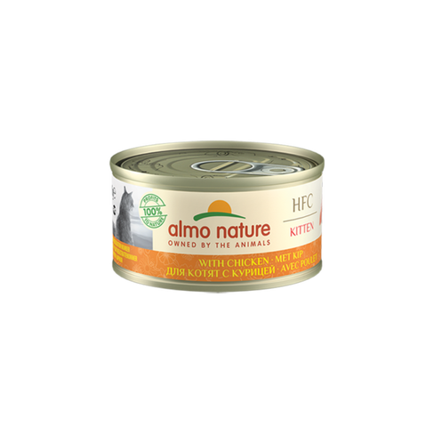 ALMO NATURE Cat HFC Can Natural Kitten Chicken 70g