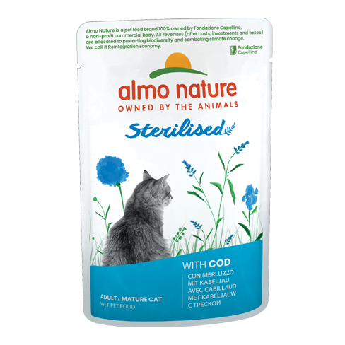 ALMO NATURE Cat HOLISTIC Pouch Sterilized Code 70g