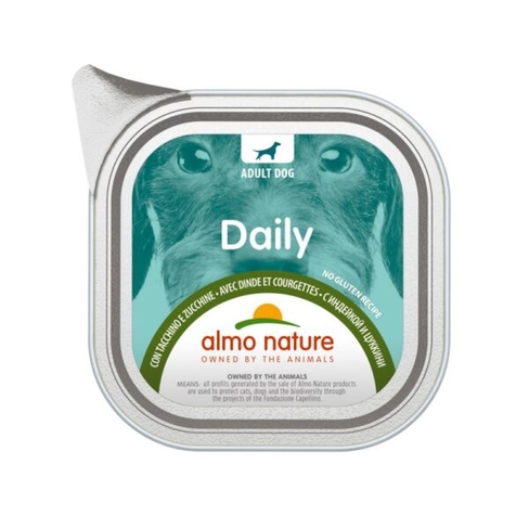 ALMO NATURE Dog DAILY Alu Turkey with Courgette 100gr