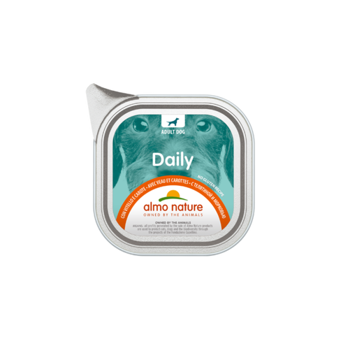 ALMO NATURE Dog DAILY Alu Veal with Carrot 100gr