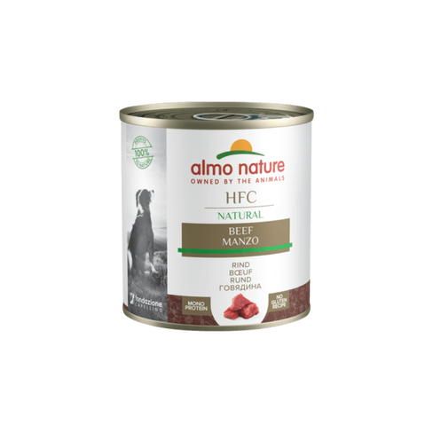 ALMO NATURE Dog HFC Can Natural Beef 290gr