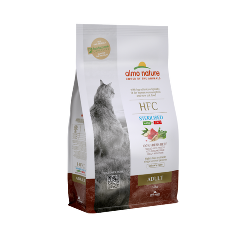 ALMO NATURE DRY Cat HFC Adult Sterilized Beef