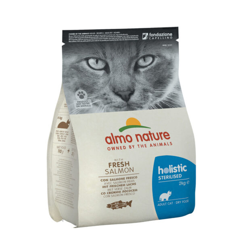 ALMO NATURE DRY Cat Fresh Meat Sterilized Salmon