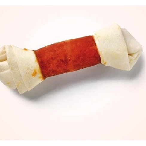 Antos Raw Hide White + Chicken Knotted Bone 6/7″ 1 pc