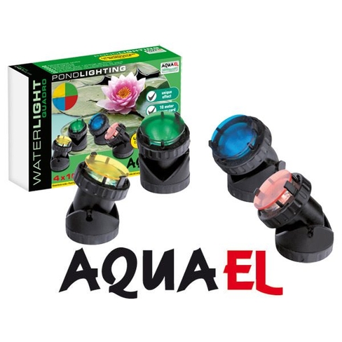 AQUAEL WATERLIGHT QUADRO – Лампа подводная 4x10W,
