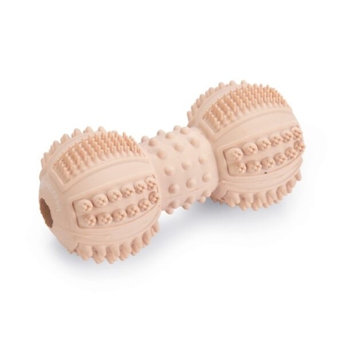 BEEZTEES halteră din cauciuc DENTAL DUMBBELL