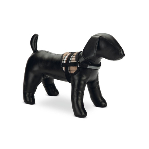 BEEZTEES Шлейка-мини BURBIE Brown 15×36-46cm