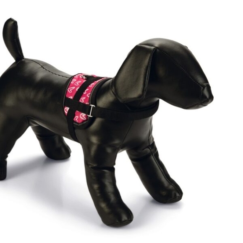BEEZTEES Шлейка-мини HEART Pink 15×26-35cm