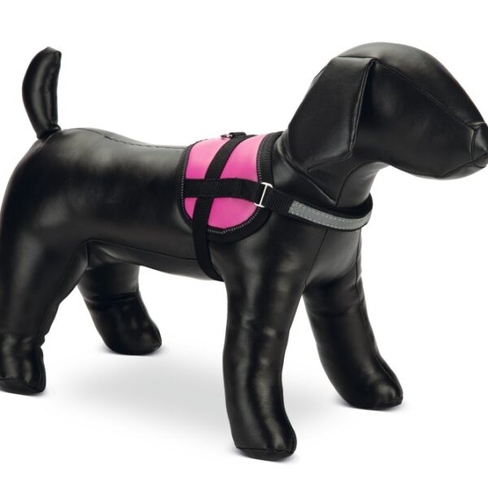 BEEZTEES Шлейка-мини PINKY Pink 15×26-35cm