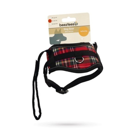 BEEZTEES ham mini SCOTCH Red 15×31-40cm