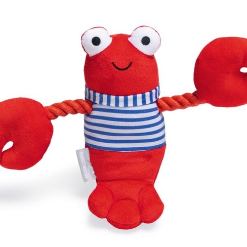 BEEZTEES jucărie de pluș LOBSTER FRITS 24x28x13cm