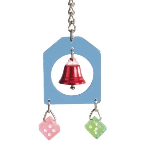 BEEZTEES акриловая игрушка домик с колокольчиком