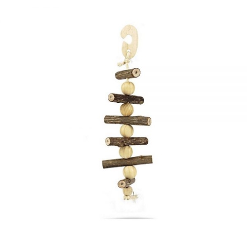 BEEZTEES Jucărie din lemn pentru păsări Klimbo