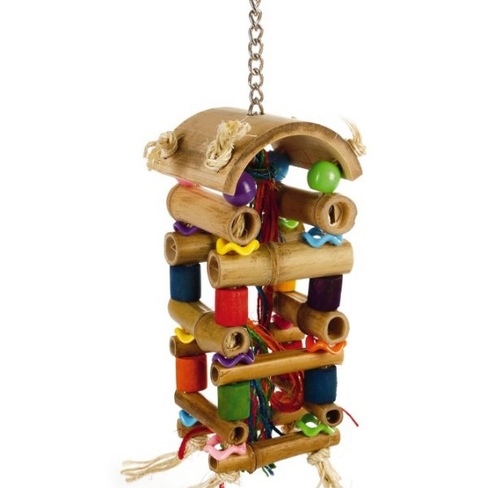 BEEZTEES деревян. игрушка для птиц TOWER 20cm