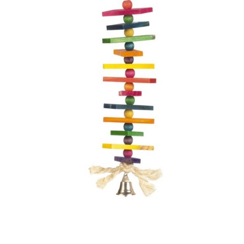 BEEZTEES Jucărie din lemn pentru păsări Wixie