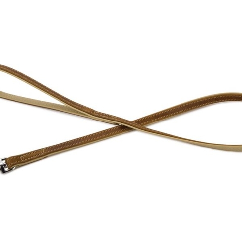 BEEZTEES поводок кожаный COMFORT Brown 100х14