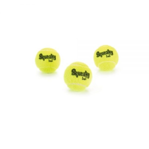 Beeztees minge de tenis cu sunet 3buc