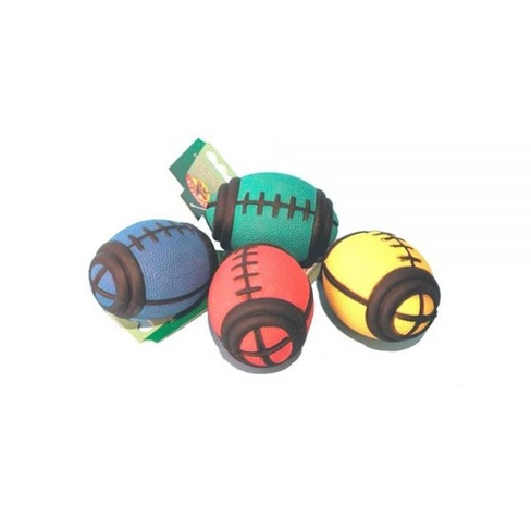 BEEZTEES mingiuță din cauciuc Rugby Ball