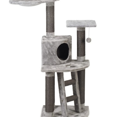 Beeztees răzuitoare pentru pisici DOMINJO Grey 50x50x123cm