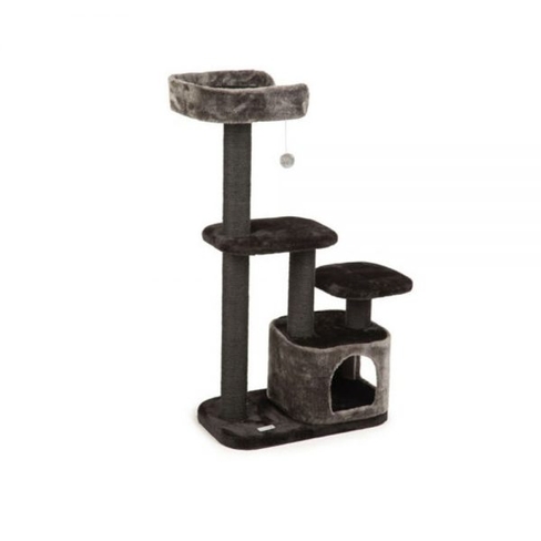 Beeztees răzuitoare pentru pisici PORONTI Black/Grey 60x40x115cm