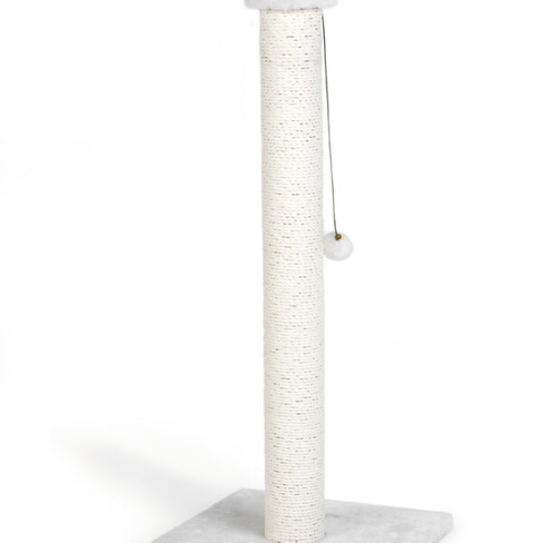 BEEZTEES răzuitoare pentru pisici SERPA White 40x40x90cm