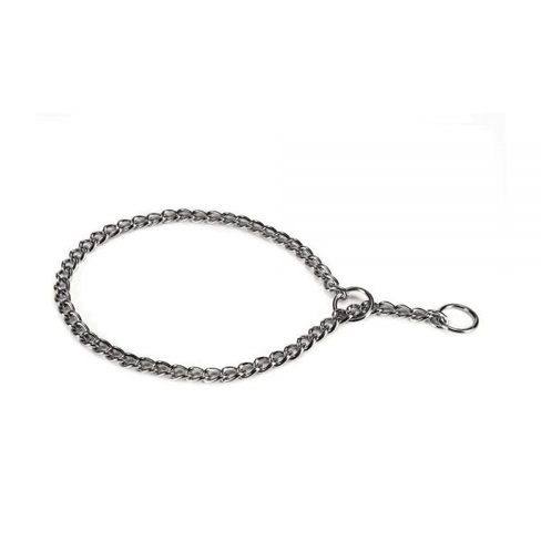 Beeztees zgardă metalică lanț Choke Chain 3,5x70