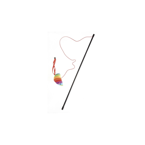 Jucărie undiță pentru pisici Rainbow