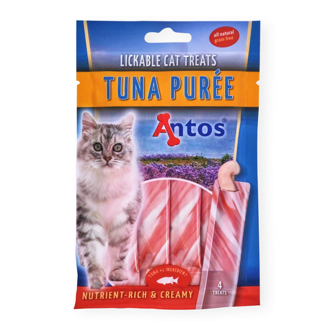 Antos Cat Treats Puree Tuna
