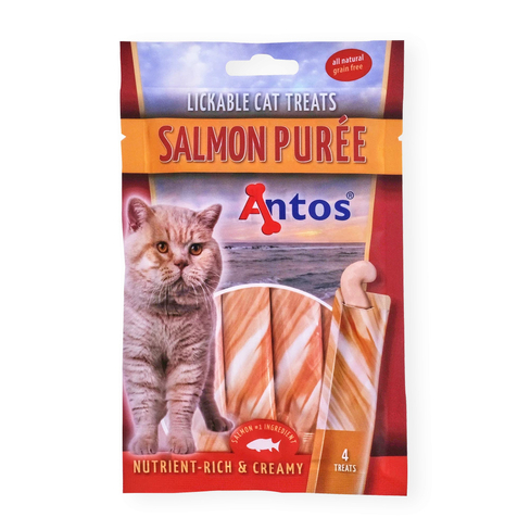 Antos Cat Treats Puree Salmon