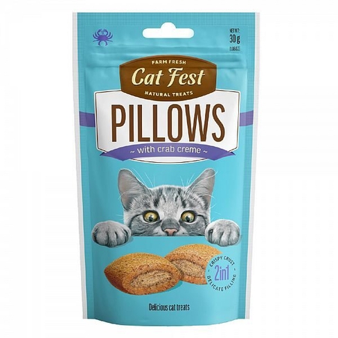 CatFest Pillows with Crab Cream for Cat 30gr