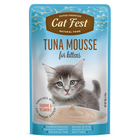Cat Fest Pouch Tuna mousse for Kittens