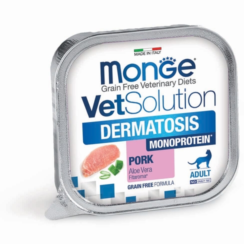 MONGE VETSOLUTION CAT DERMATOSIS 100gr