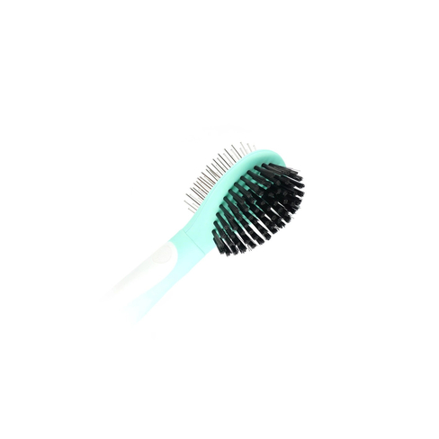 Record Hairmony – perie dublă cu dinți metalici și peri pentru câini și pisici