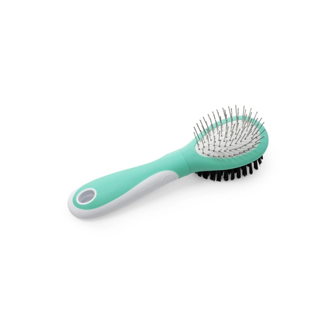 Record Hairmony – perie dublă cu dinți metalici și peri pentru câini și pisici