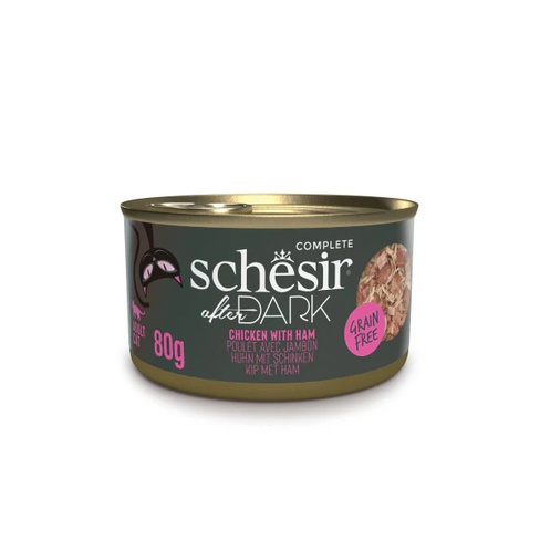 SCHESIR After Dark Cat Chicken With Ham in broth