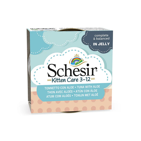 SCHESIR Kitten Tuna With Aloe in jelly