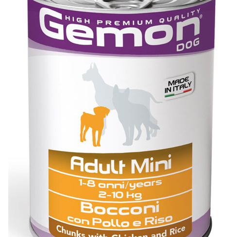 GEMON DOG MINI ADULT CHICKEN/RICE 415 гр