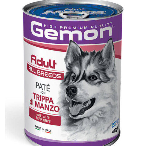 GEMON DOG PATE ADULT BEEF TRIPE 400 гр